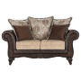 Elmbrook - Upholstered Rolled Arm Loveseat
