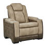 Next-Gen Durapella - Sand - Power Recliner/Adj Headrest