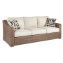 Beachcroft - Beige - Sofa with Cushion, 82.25"