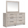 Broachmyn Dresser And Mirror Gray