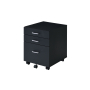Tennos - Cabinet - Black & Chrome - Black