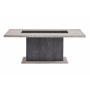 D8030DT - Dining Table Top - Black / Brown - Black, 78.75"