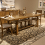 Harmony - 5 Piece Table Set - Brownstone - Dark Brown