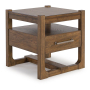 Cabalynn - Light Brown - Square End Table, 24.38"