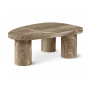 Teramo - Concrete Indoor / Outdoor Coffee Table - Beige, 36"