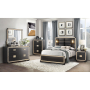 Blake - 4 Piece Full Bedroom Set - Black / - Black