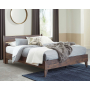 Calverson - Mocha - Full Panel Platform Bed