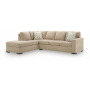 Bridgepoint 2-Piece Sleeper Sectional With LAF Corner Chaise Almond