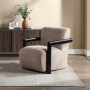 Jetta - Accent Chair - Latte & - Gray