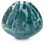 Cartshaw - Iridescent Teal - Vase - 7", 7.25"