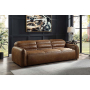 Rafer - Sofa - Cocoa Top Grain Leather, 95"