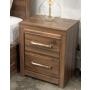 Janfyn Two Drawer Night Stand Brown