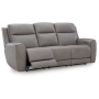 5Z-Comfort - Relaxation - Coin - Power Reclining Sofa with Adj Headrest, 89"