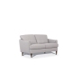 Helena - Loveseat - Pearl Gray Leather