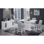 Monaco - Rectangular Bar Table - Light Gray /, 63.4"