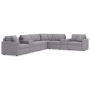 Cozymax - Granite - 8-Piece Sectional With Storage Consoles, 156"
