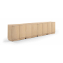 Aveline - 4 Piece Sideboard / Buffet - Natural - Light Brown
