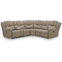 Pearce-Pike 3-Piece Reclining Sectional With LAF Reclining Loveseat With Console Birch