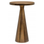 Budington Accent Table Light Bronze Finish, 14"