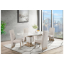 7 Piece Dining Room Set (Dining Table And 6 Dining Chairs) - Natural