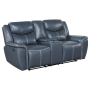 Sloane - Upholstered Padded Arm Reclining Loveseat