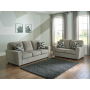 Cascilla - Pewter - 2 Pc. - Sofa, Loveseat