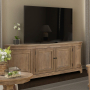 Haven Hills - 82'' TV Console - Camel - Light Brown