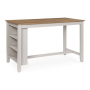 Harperfeld Rectangular Dining Room Counter Table Natural / Gray, 60"
