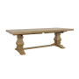 Florence - Extension Dining Table - Rustic Honey, 94"