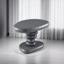 Charlene - End Table - Gray High Gloss - Dark Gray, 22"