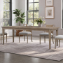 Sheridan Pointe - Rectangular Leg Table - Vintage Natural - Light Brown, 38"