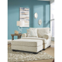 Monaghan - Sandstone - 2 Pc. - Chair and a Half with Ottoman