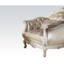 Chantelle - Chair - Rose Gold PU/Fabric & Pearl