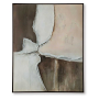 Junward - Brown / Tan / White - Wall Art