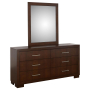 Dresser & Mirror, 64" Wide