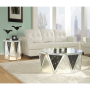 Noor - Coffee Table - Mirrored & Faux Gemstones, 41"