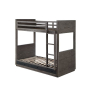Estevon - Bunk Bed - Gray Oak Finish