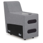 CozyMax II - Salt And Pepper - Console With Audio System, 18"