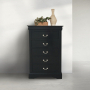 Louis Philippe III - Chest, 48" Tall