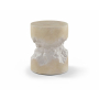 Naturae - Indoor/Outdoor End/Side Table - Beige, 14"