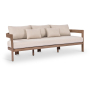 Newport - Water Resistant Fabric 86.75" Upholstered Outdoor Patio Sofa, 86.75"