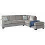 Altari Right Arm Facing Corner Chaise 2 Pc Sectional Alloy, 110"