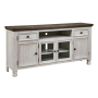 Havalance - Brown / Beige - Extra Large TV Stand - 4 Doors