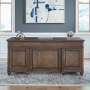 Harrison Heights - Jr Executive Desk - Sienna - Dark Brown