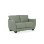 Valeria - Loveseat - Watery Leather - Dark Gray