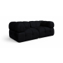 Orin - Velvet Performance Fabric Upholstered 2 Piece Modular Sofa (2 Corner Chairs), 74"