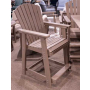 Seacliff Beach Barstool (Set of 2) Medium Brown