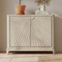 Montecito - 2 Door Accent Cabinet - White
