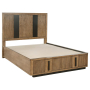 Terrace - 2-Drawer Queen Storage Bed - Ash
