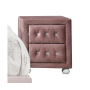 Reggie - Nightstand - Pink Fabric